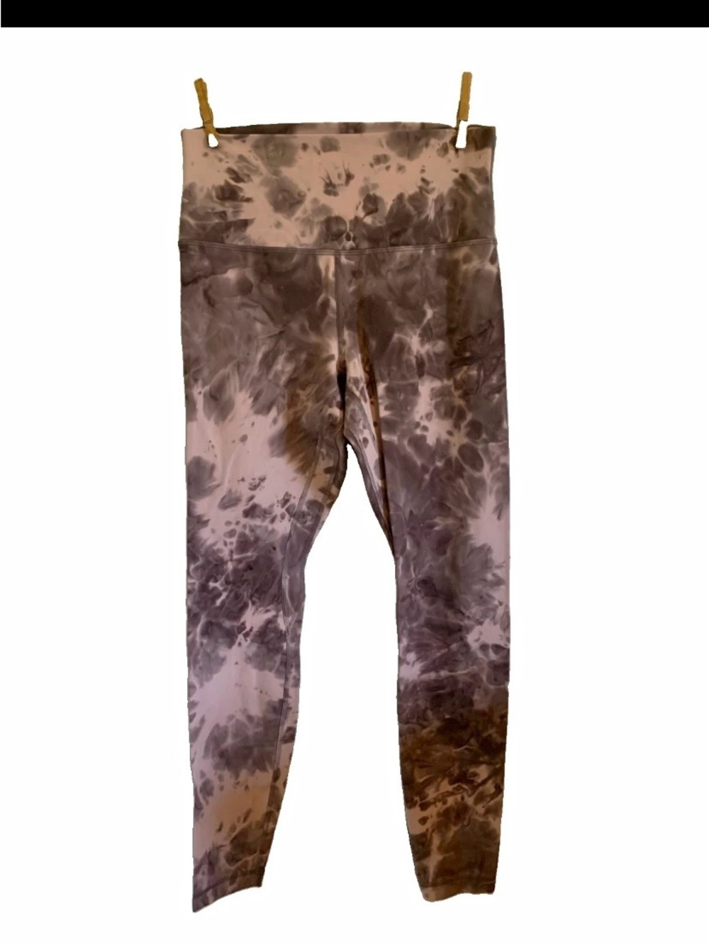 Lululemon Tie-Dye High-Waist Leggings - purple
